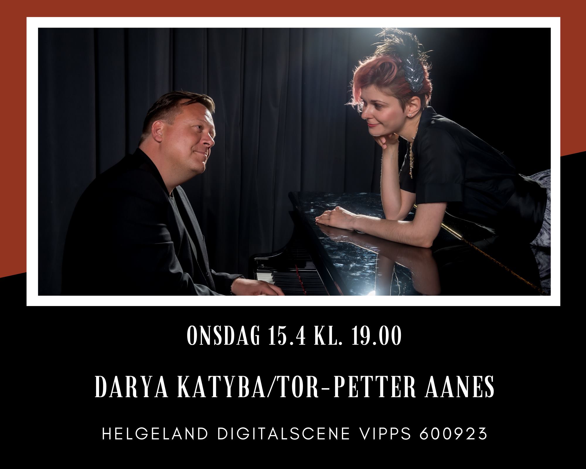 Digital konsert med Darya og Tor-Petter
